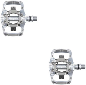 Hope Union TC Pedals - Dual Sided Clipless with Platform, 9/16", Silver - Picture 1 of 1