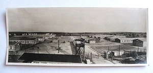 PHOTO PANORAMIQUE D'ÉPOQUE, 39/45, CAMP DE PRISONNIERS ALLEMAND STALAG MILITARIA - Imagen 1 de 2