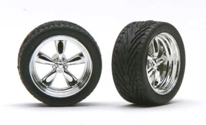 Pegasus 1/24 - 1/25 T's 19" Chromfelgen mit Reifen 4 Stück PGS1274 - NEU - Bild 1 von 1