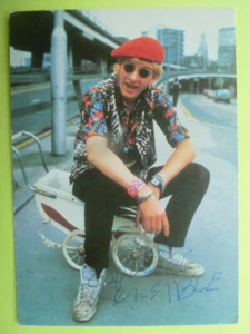 Captain Sensible (GB) - Musica, cartolina autografata anni 80 - THE DAMNED - Foto 1 di 3