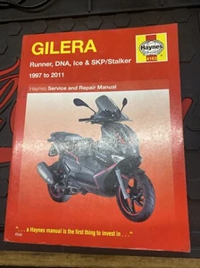 Gilera Runner, DNA, Ice & SKP/Stalker (97 - 11) Haynes Repair Manual (Paperback) - Picture 1 of 7