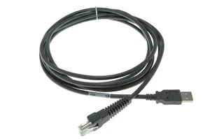 Lote de 10 cables escáner láser de código de barras USB de 9 pies para símbolo LS408 LS3408 LS1203 - Imagen 1 de 1