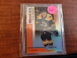 18-19 SP GAME USED AUTHENTIC ROOKIES ORANGE RYAN DONATO /114 - Picture 1 of 2