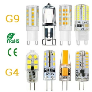 G4 G9 LED Birne 3W 4W 5W 6W 8W Warmweiß KaltesWeiß 220V DC12V Halogenlampe Bulb - Bild 1 von 24