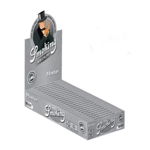 Tarjetas Smoking Master tamaño mediano 1 1/4 - caja de 25 libretos - Imagen 1 de 2