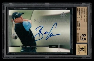 2004 SP Authentic Sign of the Times Single: Ben Crane Auto BGS 9.5 AUTO 10 - Picture 1 of 2