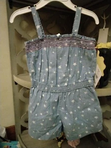 Girl Size 3T Star Romper - Picture 1 of 2