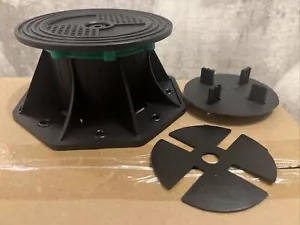 CONFEZIONE DA 8 - Pavimentatore piedistallo in plastica regolabile - Sollevamento pavimento supporto ponte - Foto 1 di 3