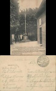 CPA Liesse-Notre-Dame Kinder am Jesuskreuz - Feldpost 1914