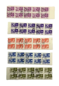 1960 Unión Soviética, CCCP Noyta, varias hojas de 50 sellos cancelados, RARO - Imagen 1 de 1