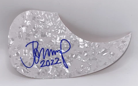 John Mellencamp Autographed Acoustic Pickguard Cover