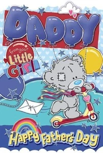 Daddy from Your Little Girl Father's Day Card - Picture 1 of 1