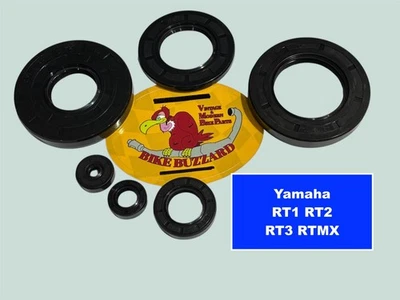 Yamaha RT1 RT2 RT3 360 Engine Seal Seals Set Reed or Non Reed Models NEW! - Image 1 of 4