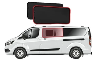 Genuine SNAPSHADES Car Rear Window Shades for Ford Transit Custom/Tourneo Cus... - Picture 1 of 6