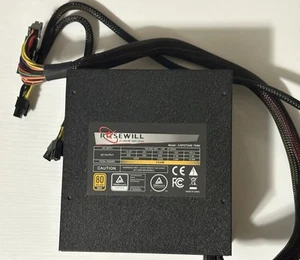 USED Rose Will 750W Power Supply - Picture 1 of 3