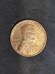 1919 wheat penny error, Improper Alloy Mix, "Woody" - Picture 1 of 6