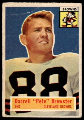 1956 Topps Darrell Pete Brewster Cleveland Browns #21 - Image 1 of 2