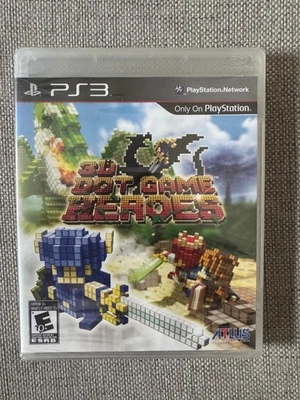 ps3 3D 点游戏英雄游戏全新未拆封*无区域* — 第 1/2 张图片