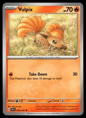 Vulpix 016/191 SV08: Surging Sparks - Image 1 of 2