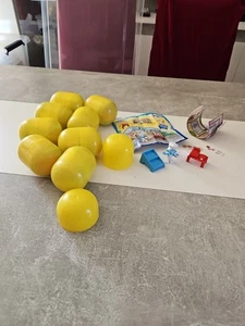 Große Ü-Eier OVP 9 Stück,  alle mit Schlümpfen - Bild 1 von 4