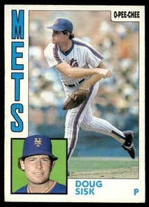 1984 O-Pee-Chee Doug Sisk Rookie New York Mets #21 - Picture 1 of 2