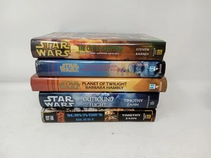 Star Wars Hardcover Book Lot Timothy Zahn Barbara Hambly Steven Barnes - Imagen 1 de 14