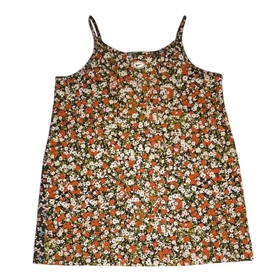 Camiseta sin mangas Nike para mujer 2X Longline túnica floral cami Dri-FIT atletismo capas Foto 1 de 4