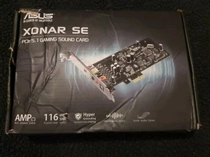 ASUS Xonar SE 5.1 Channel PCIe Gaming Sound Card READ DESC. - Picture 1 of 6
