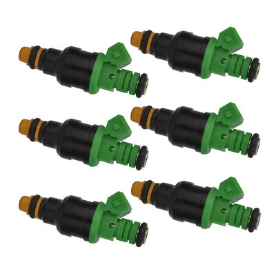 6pcs Fuel Injectors for 1998-2000 Ford Ranger Mazda B3000 3.0L V6 F87E9F593B2A - Image 1 of 4