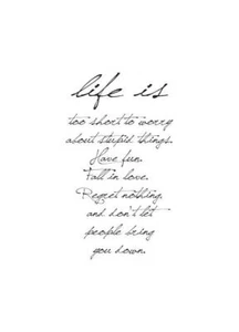 Poster Life is Poster su carta di alta qualita Stampa moderna Poster arredo casa - Imagen 1 de 17