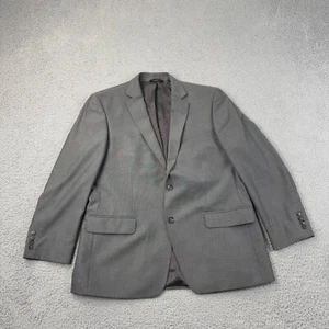 Apt 9 Blazer Mens 44S Polyester Gray Suit Jacket Sport Coat - Picture 1 of 11