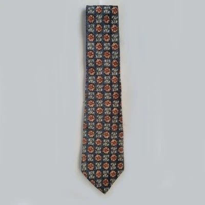 GAP Hombre Vestido Corbata de Seda 60" Largo 3.5" Ancho Estampado de Flores Foto 1 de 4