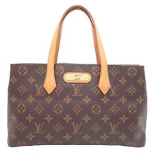 LOUIS VUITTON Monogram Handbag Wilshire PM M45643 Brown /450055