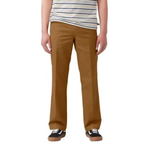 Dickies Men's Skateboarding Regular Fit Twill Pants, Brown Duck, 30W x 32L - Picture 1 of 4