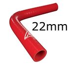 90? Red Silicone Elbow Hose Pipe Bend Turbo Water Intercooler ASH