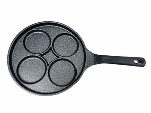 MADE IN KOREA Egg Frying Pan 4-Cup Nonstick 5 Layer Marble Egg Cooker Omelet Pan - Picture 1 of 9