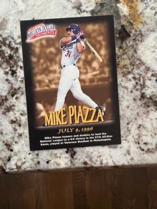 Tarjeta Fleer Ultra MLB Million Dollar Moments 1998 La Dodgers Mike Piazza #14 - Imagen 1 de 1