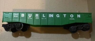 LIONEL BURLINGTON NORTHERN 9140 GONDOLA O GAUGE  - Image 1 of 3