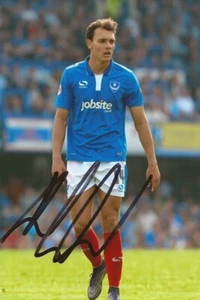 PORTSMOUTH* KAI NAISMITH SIGNED 6x4 ACTION PHOTO+COA - Picture 1 of 1