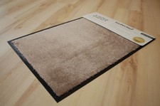 Fußmatte Schöner Wohnen Miami 1688 Uni 084 taupe 35x85cm Wunschmaß