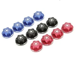 XRS CNC alliage 17mm écrous de roue hexagonaux anti-poussière pour voiture Traxxas X-Maxx 1/5 rc - Photo 1/7