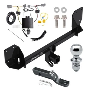 Trailer Tow Hitch For 16-25 Volvo XC90 Complete Package w/ Wiring & 1-7/8" Ball - Picture 1 of 12
