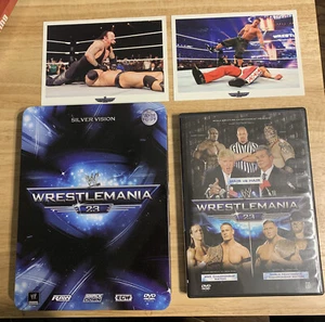 WWE - Wrestlemania 23 Collectors Tin(DVD,2007,2-Disc)Authentic Release - Picture 1 of 10