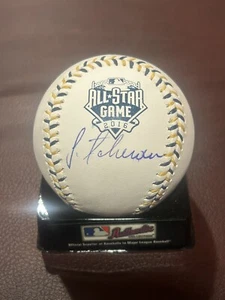 Julio Teheran firmato 2016 All Star Baseball Atlanta Braves autografato - Foto 1 di 2