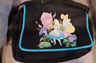 Disney Alice In Wonderland Messenger Bag Shoulder Tote Adjustable Backpack-USED