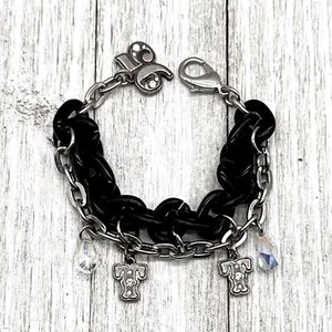 Tarina Tarantino Gothic Lolita Lucite Kettenglied '95 selten Bettelarmband - Bild 1 von 4