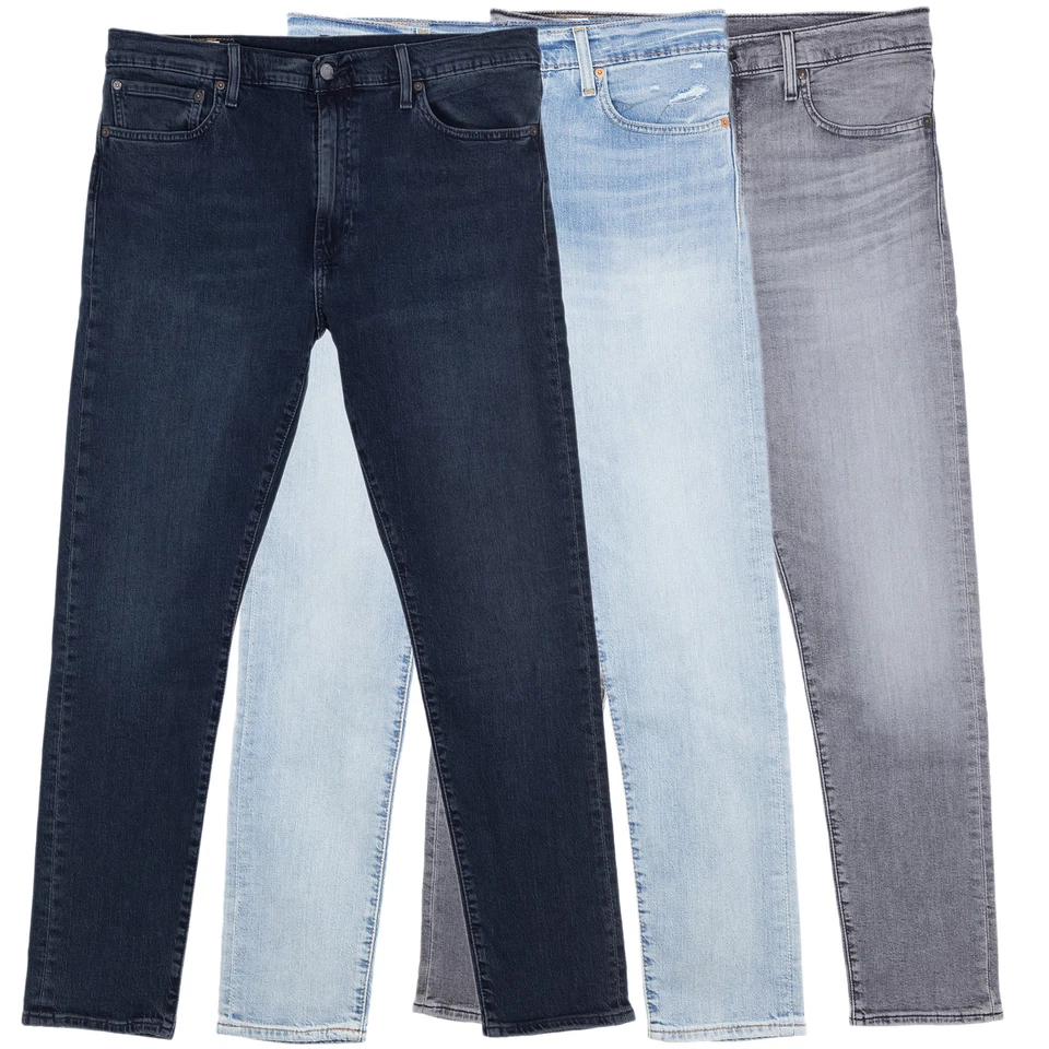 Levi`s 512 Slim Taper Stretchjeans Herren Denim Blau Grau - Bild 1 von 1