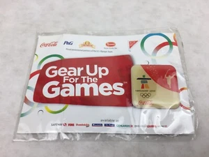 NIP Coca Cola 2010 Vancouver Olympics Ice Hockey Enamel Pin NOS DS Coke Brooch - Picture 1 of 6