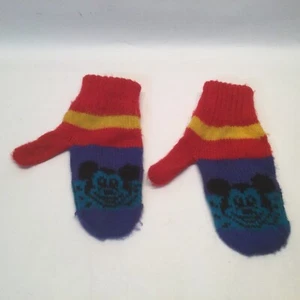 Vintage Disney Mickey Mouse Strickhandschuhe Mickey’s Stuff für Kinder - Bild 1 von 4