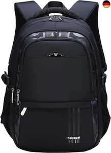 Schulrucksack Jungen Teenager Wasserdicht Kinder Schulranzen Vintage Sport - Bild 1 von 8